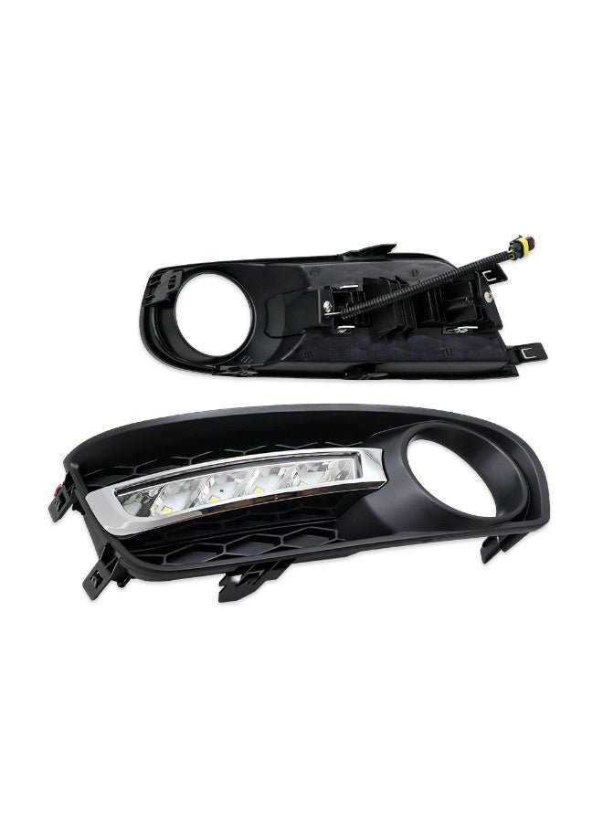 DLAA Pack of 2 Front NS520L LED Fog Lamp Cover Only with Wires Suitable for Tiida 2011 | 1 Year International Warranty - Image 5